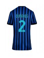 Inter Milan Denzel Dumfries #2 Replika Hemmakläder Dam 2025-26 Kortärmad